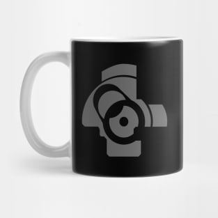 AK47 Bolt Face Gray Mug